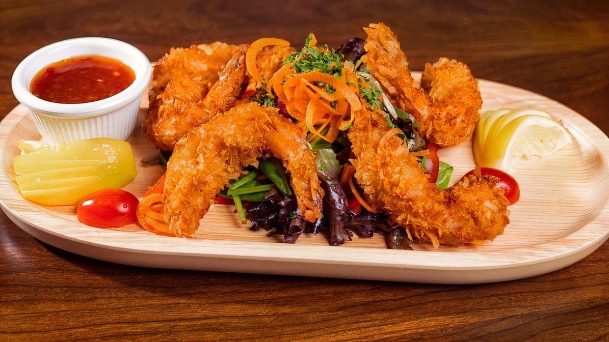 Coconut Tiger Shrimp.