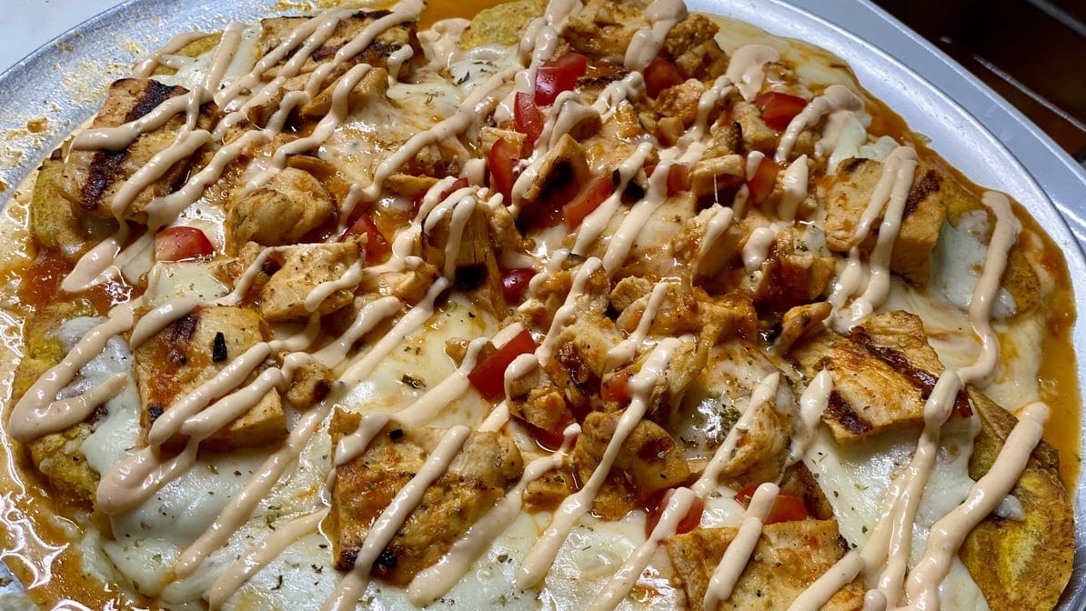 Pollo Pizza.