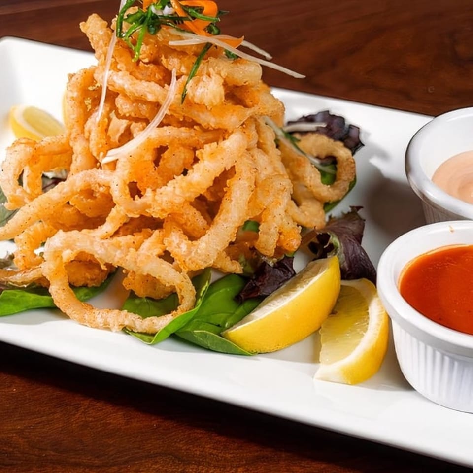 Delicious Calamari and Seafood Specialties