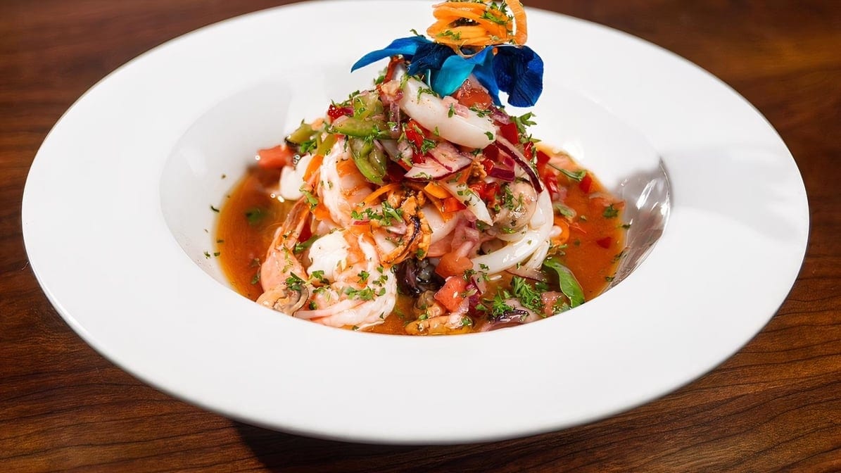 Seafood Ceviche.