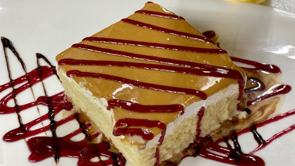 Caramel Tres Leche.